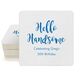 Hello Handsome Square Coasters Image 2 of 2